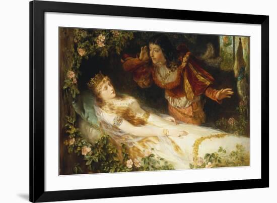 The Sleeping Beauty-Richard Eisermann-Framed Giclee Print