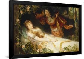 The Sleeping Beauty-Richard Eisermann-Framed Giclee Print