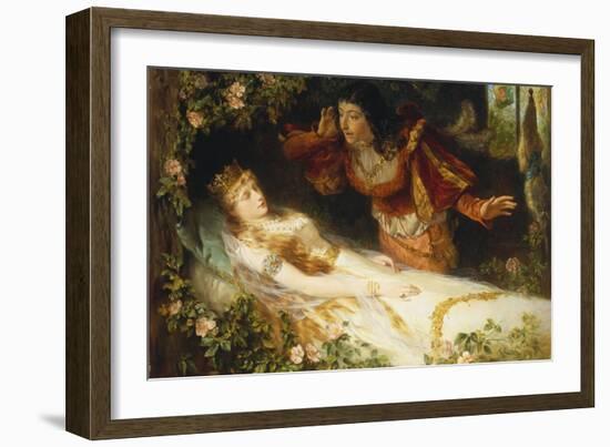 The Sleeping Beauty-Richard Eisermann-Framed Giclee Print