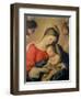 The Sleeping Christ Child-Giovanni Battista Salvi da Sassoferrato-Framed Giclee Print