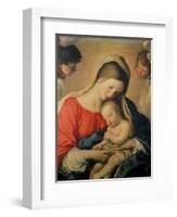 The Sleeping Christ Child-Giovanni Battista Salvi da Sassoferrato-Framed Giclee Print