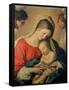 The Sleeping Christ Child-Giovanni Battista Salvi da Sassoferrato-Framed Stretched Canvas