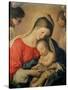 The Sleeping Christ Child-Giovanni Battista Salvi da Sassoferrato-Stretched Canvas