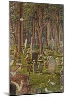 The Sleeping City: the Cemetery of Pera, Constantinople, 1856 - 1888-William Holman Hunt-Mounted Giclee Print