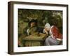 The Sleeping Couple, C.1658-60-Jan Havicksz Steen-Framed Premium Giclee Print