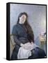 The Sleeping Flower Girl, 1892-Eugene Assezat de Bouteyre-Framed Stretched Canvas