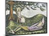 The Sleeping Fool-Cecil Collins-Mounted Giclee Print