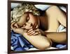 The Sleeping Girl (Kizette) I-Tamara de Lempicka-Framed Giclee Print