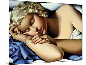 The Sleeping Girl (Kizette) I-Tamara de Lempicka-Mounted Giclee Print