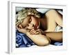 The Sleeping Girl (Kizette) I-Tamara de Lempicka-Framed Photographic Print