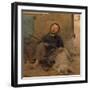 The Sleeping Itinerant-Jules Bastien-Lepage-Framed Giclee Print