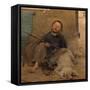 The Sleeping Itinerant-Jules Bastien-Lepage-Framed Stretched Canvas