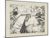 The Sleeping Palace-John Everett Millais-Mounted Giclee Print