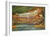 The Sleeping Princess, C.1886-88-Edward Burne-Jones-Framed Giclee Print