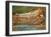 The Sleeping Princess-Edward Burne-Jones-Framed Premium Giclee Print