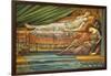 The Sleeping Princess-Edward Burne-Jones-Framed Giclee Print