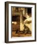 The sleeping sentinel (1654).-Carel Fabritius-Framed Giclee Print