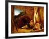 The Sleeping Shepherd, 1834-Samuel Palmer-Framed Giclee Print