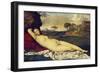 The Sleeping Venus, about 1510-Giorgio da Castelfranco, called Giorgione-Framed Giclee Print