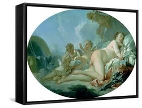 The Sleeping Venus-Francois Boucher-Framed Stretched Canvas