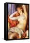 The Sleeping-Pierre-Auguste Renoir-Framed Stretched Canvas