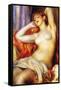 The Sleeping-Pierre-Auguste Renoir-Framed Stretched Canvas
