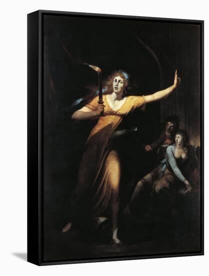 The Sleepwalking Lady Macbeth, 1781-1784-Henry Fuseli-Framed Stretched Canvas