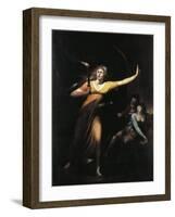 The Sleepwalking Lady Macbeth, 1781-1784-Henry Fuseli-Framed Giclee Print