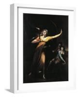 The Sleepwalking Lady Macbeth, 1781-1784-Henry Fuseli-Framed Giclee Print