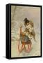 The Sleigh Ride, 19Th Century (Oil on Canvas)-Frederik Hendrik Kaemmerer-Framed Stretched Canvas