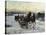 The Sleigh Ride-Alfred Kowalski-Stretched Canvas