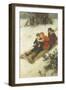 The Sleighride-George S. Knowles-Framed Giclee Print