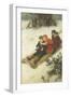 The Sleighride-George S. Knowles-Framed Giclee Print