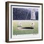 The Slice, 1987 (Litho)-Rene Boin-Framed Giclee Print