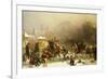 The Slide Below the Castle, Edinburgh, 1854-John Ritchie-Framed Giclee Print