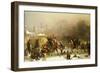 The Slide Below the Castle, Edinburgh, 1854-John Ritchie-Framed Giclee Print