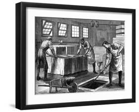 The Slip-House, C1880-null-Framed Giclee Print