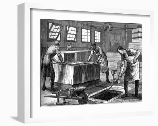 The Slip-House, C1880-null-Framed Giclee Print