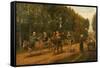 The Sluggard, Market Women, Brittany, France, 1876-Arthur Hughes-Framed Stretched Canvas