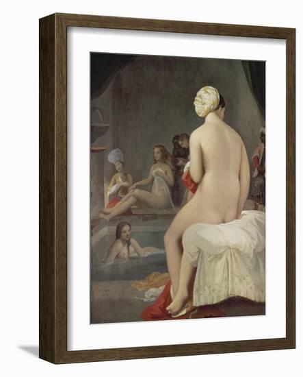 The Small Bather, 1828-Jean-Auguste-Dominique Ingres-Framed Giclee Print