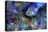 The  Small Blue Fish-RUNA-Stretched Canvas