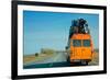 The Small Bus with Bags on a Roof-Krivosheev Vitaly-Framed Photographic Print