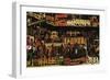 The Small City III, 1913-Egon Schiele-Framed Giclee Print