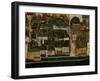 The Small City IV, (Krumau on the Moldau), 1914-Egon Schiele-Framed Giclee Print