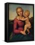 'The Small Cowper Madonna', 1505-Raphael-Framed Stretched Canvas