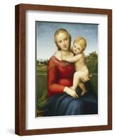 The Small Cowper Madonna, C.1505-Raphael-Framed Giclee Print