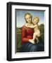 The Small Cowper Madonna, C.1505-Raphael-Framed Giclee Print