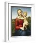 The Small Cowper Madonna, C.1505-Raphael-Framed Giclee Print