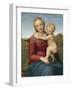 The Small Cowper Madonna, C. 1505-Raphael Sanzio da Urbino-Framed Art Print