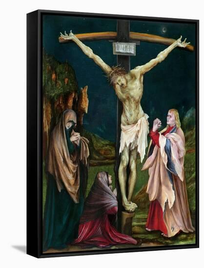 The Small Crucifixion-Matthias Grünewald-Framed Stretched Canvas
